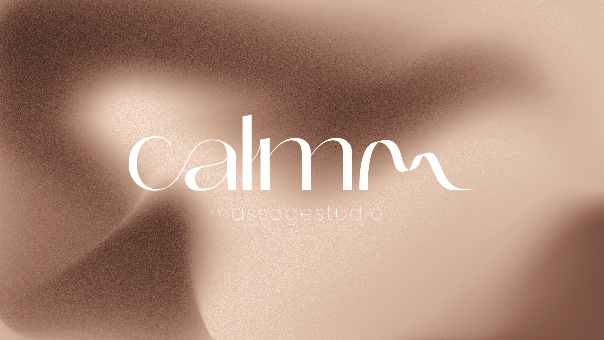 Et Alors Agency did the branding of Calmm. This image is an example of logo design, graphic design and a visual identity.